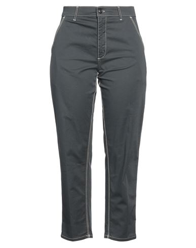 Dondup Woman Pants Charcoal Size 31 Cotton, Elastane In Gray