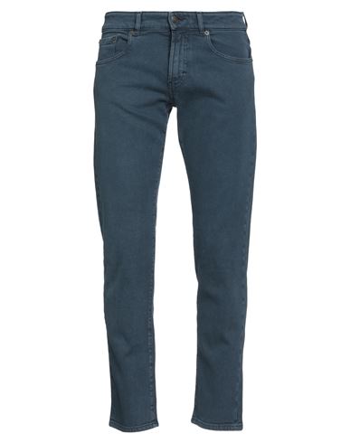 Modfitters Man Jeans Navy Blue Size 31 Cotton, Elastane