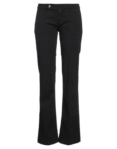 TRUE NYC TRUE NYC WOMAN PANTS BLACK SIZE 27 COTTON, ELASTANE