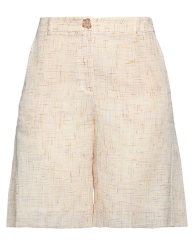 Rejina Pyo Woman Shorts & Bermuda Shorts Beige Size 8 Polyester