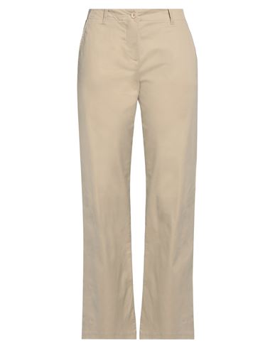 ASPESI ASPESI WOMAN PANTS SAND SIZE 4 COTTON, ELASTANE