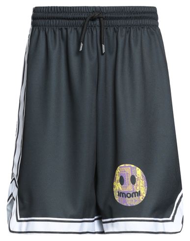Imomi Man Shorts & Bermuda Shorts Black Size Xl Cotton