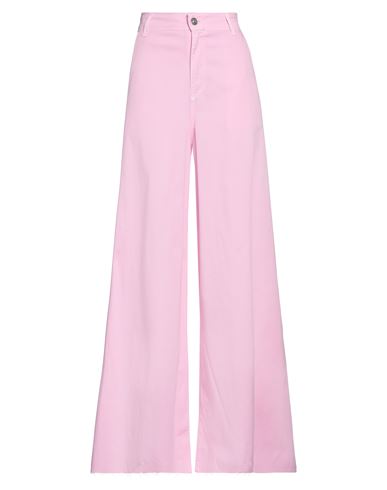 Noir'n'bleu Woman Pants Pink Size 27 Cotton, Elastane