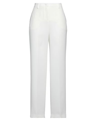 Sly010 Woman Pants Ivory Size 12 Polyester In White