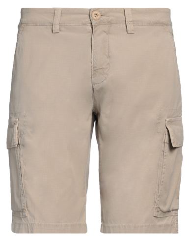 Modfitters Man Shorts & Bermuda Shorts Beige Size 34 Cotton, Elastane In Beige