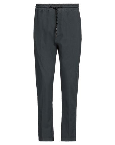 Dondup Man Pants Lead Size 30 Cotton, Elastane In Grey