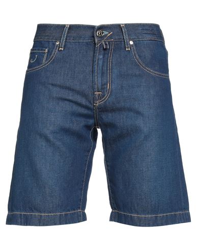 Jacob Cohёn Man Denim Shorts Blue Size 30 Cotton, Linen, Polyester