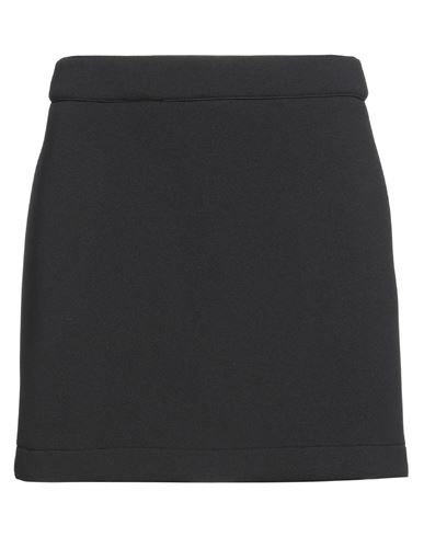 Virna Drò® Virna Drò Woman Mini Skirt Black Size 6 Polyester, Polyurethane, Elastane