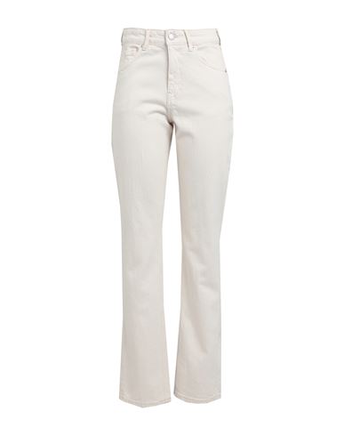 Vero Moda Woman Jeans Ivory Size 25w-30l Cotton, Elastane In White