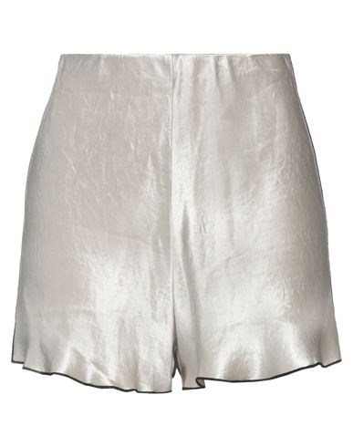 Yuzefi Woman Shorts & Bermuda Shorts Ivory Size L Acetate In White