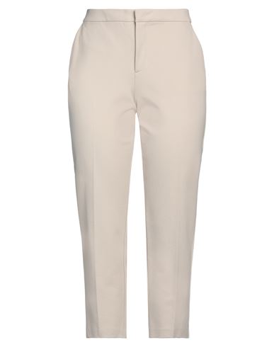 Blugirl Blumarine Woman Pants Cream Size 10 Viscose, Polyamide, Elastane In White