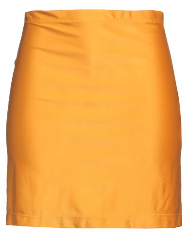 Água De Coco Por Liana Thomaz Woman Mini Skirt Mandarin Size M Polyamide, Elastane In Mandarin