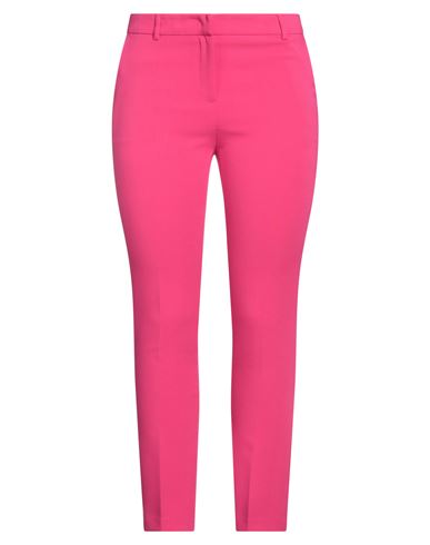 Blugirl Blumarine Woman Pants Fuchsia Size 2 Polyester, Viscose, Elastane In Pink