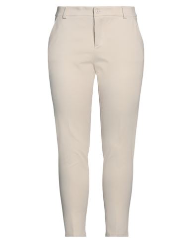 Blugirl Blumarine Woman Pants Cream Size 10 Viscose, Polyamide, Elastane In White