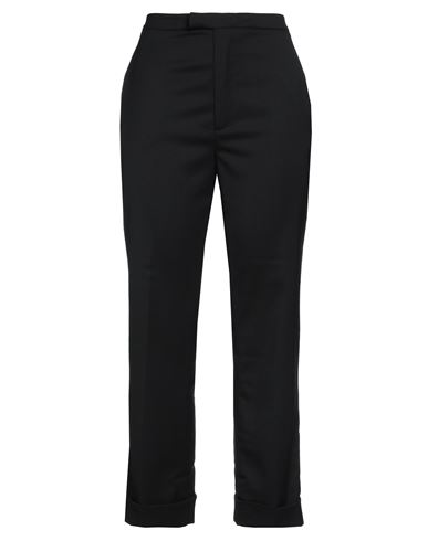 Jucca Woman Pants Black Size 10 Polyester, Virgin Wool, Elastane