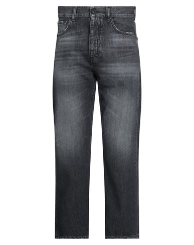 Pence Man Jeans Black Size 32 Cotton, Linen