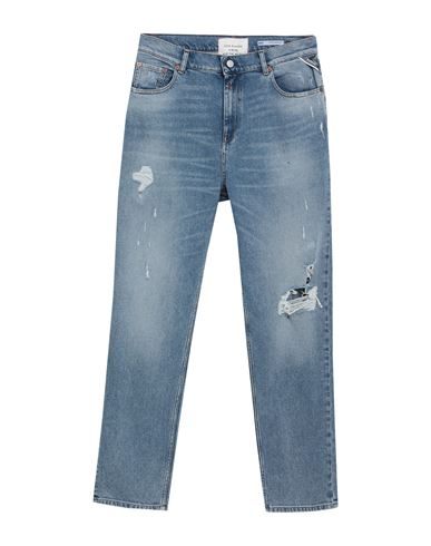 Replay Woman Jeans Blue Size 31w-30l Cotton, Elastane