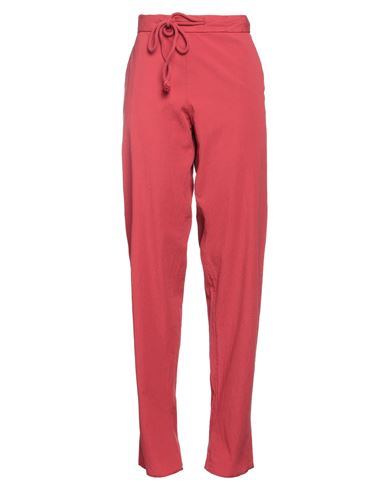Shop Pt Torino Woman Pants Brick Red Size 12 Cotton, Elastane