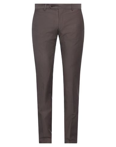 Tombolini Man Pants Cocoa Size 40 Polyamide, Cotton In Brown