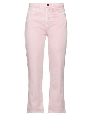 3x1 Woman Denim Pants Pink Size 28 Cotton