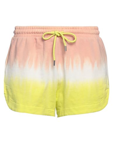 Atm Anthony Thomas Melillo Woman Shorts & Bermuda Shorts Yellow Size M Cotton