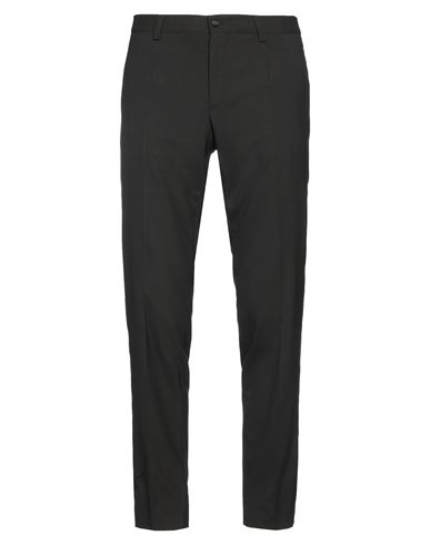 Dolce & Gabbana Man Pants Brown Size 34 Polyester, Wool, Elastane