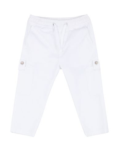 Dolce & Gabbana Babies'  Toddler Boy Pants White Size 3 Cotton, Elastane