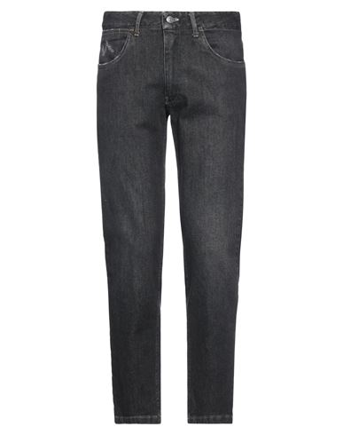 Grey Daniele Alessandrini Man Jeans Black Size 28 Cotton, Elastane