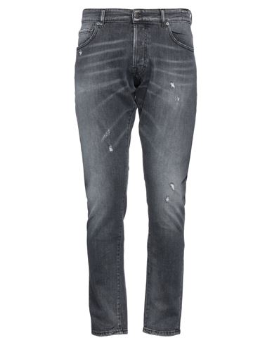 The.nim The. Nim Man Jeans Lead Size 33 Cotton, Elastane In Grey