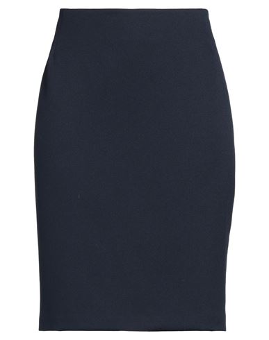 Antonio D'errico Woman Midi Skirt Midnight Blue Size 16 Polyester