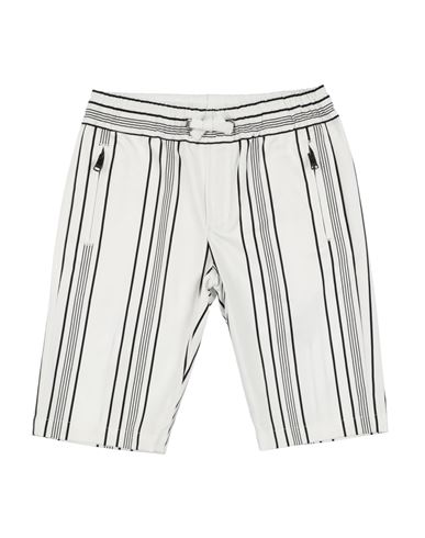 Dolce & Gabbana Babies'  Toddler Boy Shorts & Bermuda Shorts White Size 6 Cotton, Elastane