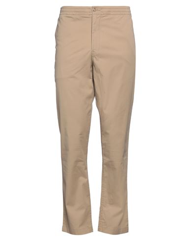 Polo Ralph Lauren Man Pants Sand Size L Cotton, Elastane In Beige