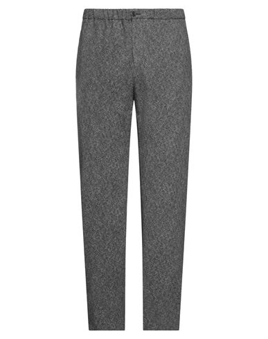 Emporio Armani Man Pants Black Size 40 Polyester In Grey