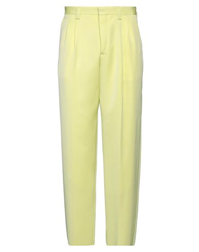 Emporio Armani Man Pants Light Green Size 34 Viscose, Silk, Polyamide