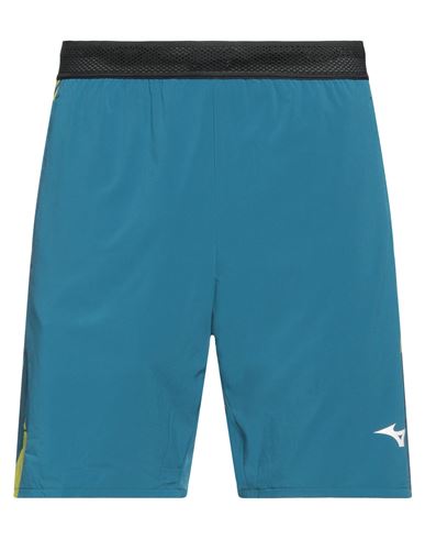 Mizuno Man Shorts & Bermuda Shorts Deep Jade Size Xxl Polyester, Elastane In Green