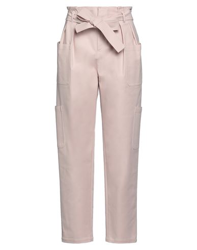 RED VALENTINO RED VALENTINO WOMAN PANTS LIGHT PINK SIZE 4 COTTON, ELASTANE