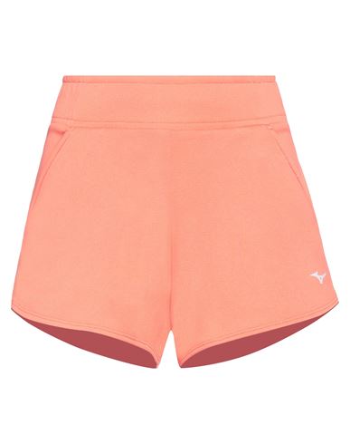 Mizuno Woman Shorts & Bermuda Shorts Orange Size L Polyester