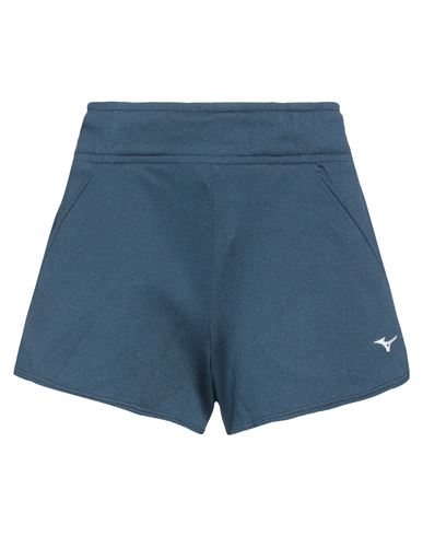 Mizuno Woman Shorts & Bermuda Shorts Midnight Blue Size M Polyester