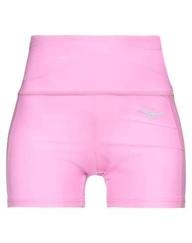 Mizuno Woman Shorts & Bermuda Shorts Pink Size Xs Polyamide, Elastane