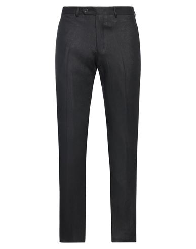 Shop Tombolini Man Pants Black Size 40 Linen