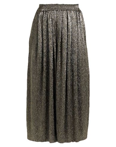 Isabel Marant Étoile Marant Étoile Woman Cropped Pants Bronze Size 10 Polyester In Yellow