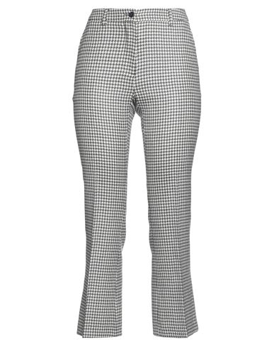 Pt Torino Woman Pants Ivory Size 4 Virgin Wool In White