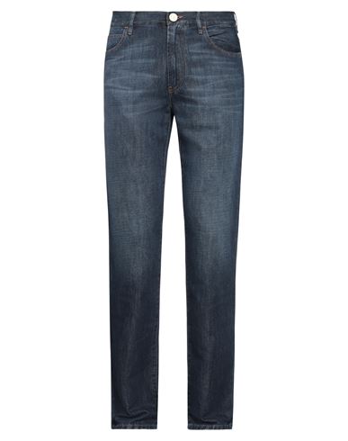 Giorgio Armani Man Jeans Blue Size 30 Cotton, Linen