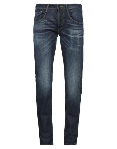 Guess Man Jeans Blue Size 29w-34l Cotton, Elastane