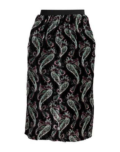 Isabel Marant Woman Midi Skirt Black Size 4 Viscose, Silk