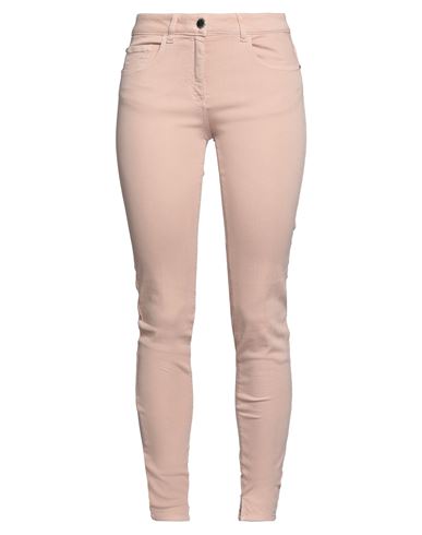 Nenette Woman Pants Blush Size 27 Cotton, Elastane In Pink