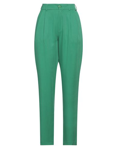 Pepe Jeans Woman Pants Green Size S Lyocell