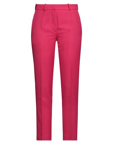 Circus Hotel Woman Pants Fuchsia Size 4 Polyester, Viscose In Pink