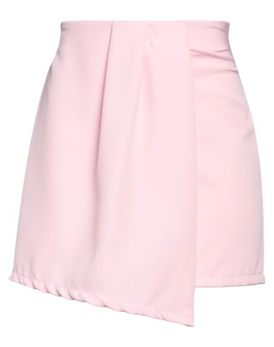 Future Alive Woman Mini Skirt Pink Size M Polyester, Elastane
