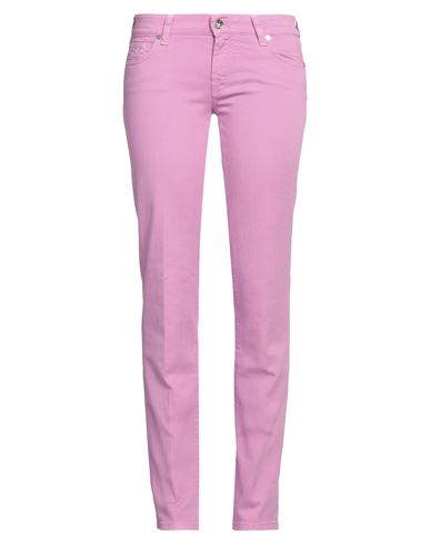 Jacob Cohёn Woman Jeans Pink Size 29 Cotton, Elastane
